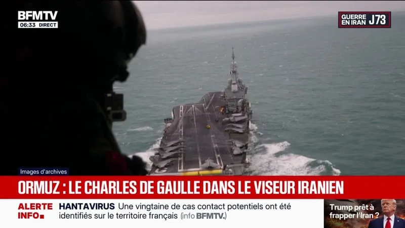 DÉTROIT D’ORMUZ: LA PROGRESSION DU CHARLES DE GAULLE SURVEILLÉE PAR L’IRAN, QUI MENACE LE PORTE-AVIONS FRANÇAIS EN CAS D’ENTRÉE DANS LE DÉTROIT