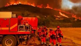 ESPAGNE : 7 600 HECTARES BRÛLÉS PRÈS DE SARAGOSSE DANS UN INCENDIE QUI METTRA « DES JOURS À ÊTRE MAÎTRISÉ »