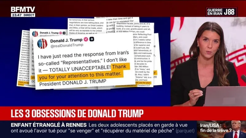 IRAN, BARACK OBAMA, DONALD TRUMP LUI-MÊME … AU CŒUR DE LA COMMUNICATION DU PRÉSIDENT AMÉRICAIN