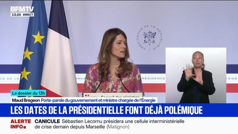 PRÉSIDENTIELLE 2027: MAUD BREGEON APPELLE À « NE PAS POLÉMIQUER » SUR LE CHOIX DE LA DATE DU SCRUTIN ARBITRÉE APRÈS « CONSULTATIONS » DES FORCES POLITIQUES