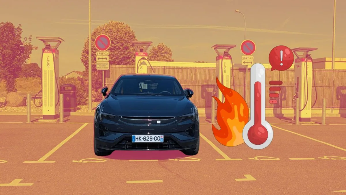CÂBLES BRÛLANTS, ÉCRANS ILLISIBLES ET HUMAINS EN SURCHAUFFE : LES LIMITES DES STATIONS DE RECHARGE FACE AUX FORTES TEMPÉRATURES