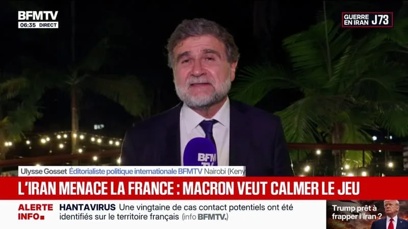 GUERRE AU MOYEN-ORIENT: EMMANUEL MACRON MET EN GARDE CONTRE LES « ESCALADES LANGAGIÈRES » APRÈS LES MENACES DE L’IRAN