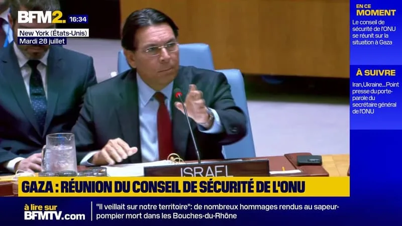 « TANT QUE LE HAMAS SERA PRÉSENT À GAZA, IL Y AURA DES RESTRICTIONS », AVERTIT L’AMBASSADEUR D’ISRAËL À L’ONU