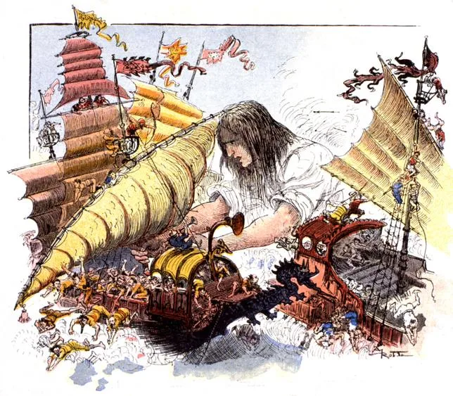 “LES VOYAGES DE GULLIVER” ONT 300 ANS ET LA SATIRE DE JONATHAN SWIFT N’A PAS PRIS UNE RIDE
