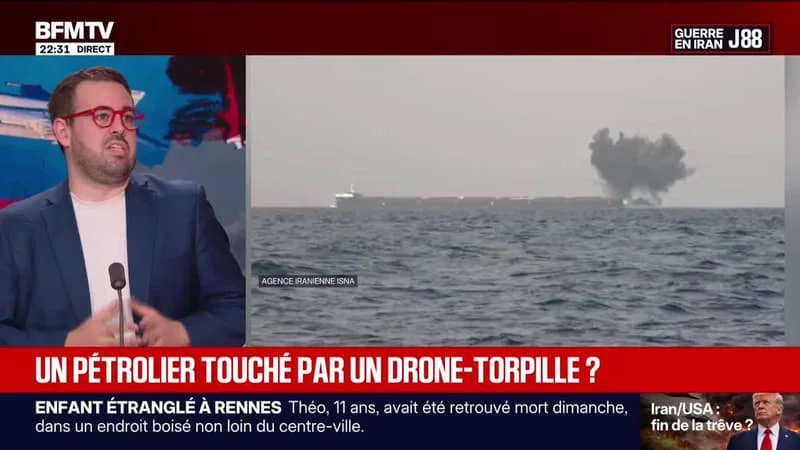 UN PÉTROLIER TOUCHÉ PAR UN DRONE-TORPILLE ? – 26/05