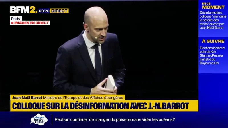« LES NOUVEAUX EMPIRES SE SONT ARMÉS DE RÉCITS SIMPLISTES ET BRUTAUX », DÉNONCE JEAN-NOËL BARROT