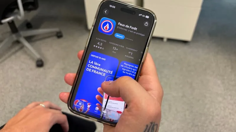 « DES BÉNÉVOLES SE RELAYANT JOUR ET NUIT »: POMPIER VOLONTAIRE, LE CRÉATEUR DE L’APPLICATION « FEUX DE FORÊT » ANNONCE AVOIR DÉPASSÉ LES 700.000 UTILISATEURS