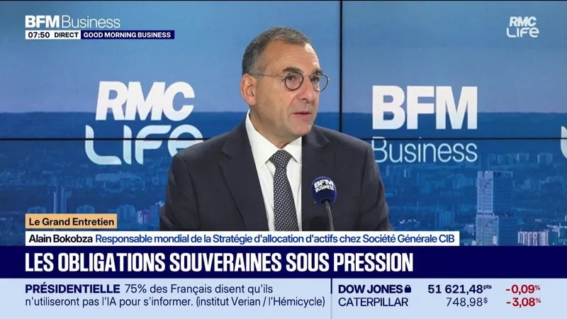 ALAIN BOKOBZA (SOCIÉTÉ GÉNÉRALE CIB) : LES OBLIGATIONS SOUVERAINES SOUS PRESSION – 15/10