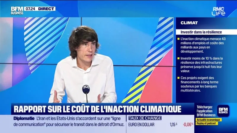 RAPPORT SUR LE COÛT DE L’INACTION CLIMATIQUE