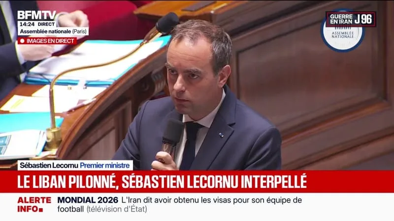 GUERRE AU LIBAN: « ISRAËL DOIT METTRE FIN À CETTE GUERRE ET À L’OCCUPATION », RÉPOND SÉBASTIEN LECORNU