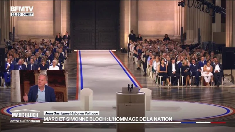 ENTRÉE DE MARC BLOCH AU PANTHÉON: « MARC BLOCH EST QUELQU’UN QUI A RÉVOLUTIONNÉ L’ÉCOLE HISTORIQUE FRANÇAISE », EXPLIQUE JEAN GARRIGUES, HISTORIEN POLITIQUE