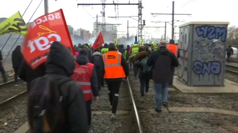 « LA DIRECTION AFFICHE SON MÉPRIS »: LES SYNDICATS DE LA SNCF APPELLENT À LA GRÈVE LA VEILLE DU VOYAGE INAUGURAL DU TGV M