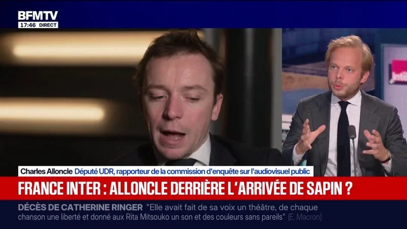 CHARLES SAPIN À RADIO FRANCE: « IL Y A UNE FORME DE DÉRIVE UN PEU TOTALITAIRE », DÉNONCE CHARLES ALLONCLE, RAPPORTEUR DE LA COMMISSION D’ENQUÊTE SUR L’AUDIOVISUEL PUBLIC