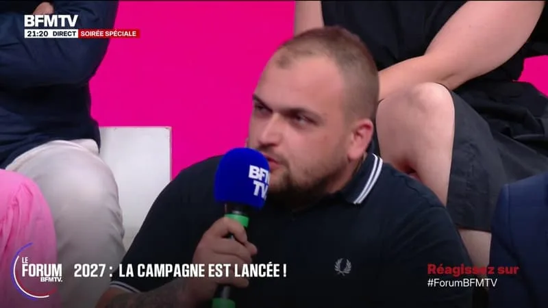 FORUM BFMTV – PRÉSIDENTIELLE 2027: « SI MARINE LE PEN VEUT Y ALLER, ELLE IRA ET LES FRANÇAIS SERONT LE JUGE DE PAIX », ESTIME SAMUEL, ARTISAN DANS LE BTP