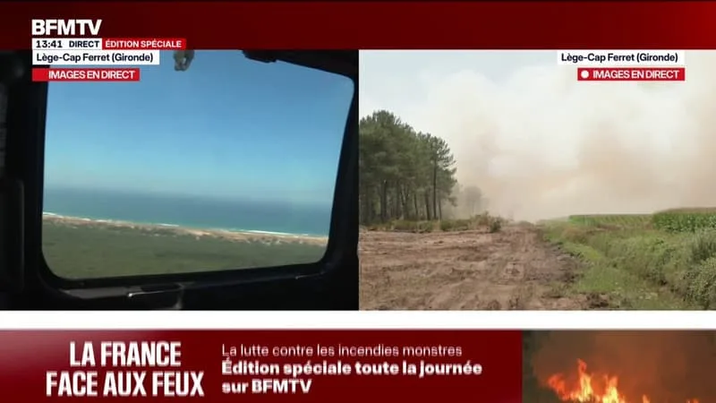 LÈGE-CAP FERRET: UNE REPRISE DE FEU EN COURS PRÈS D’UN SITE MILITAIRE