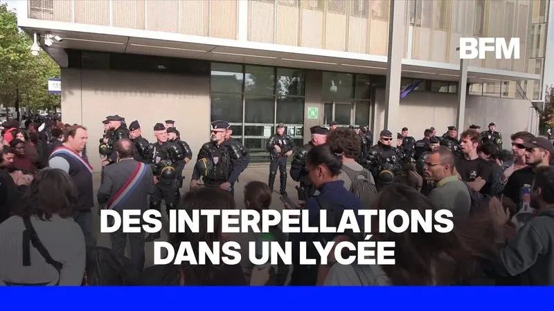 MOBILISATION LYCÉENNE: DES PERSONNELS DE PAUL-ELUARD DÉNONCENT UNE INTERVENTION « VIOLENTE » DE LA POLICE DANS LE LYCÉE DE SAINT-DENIS