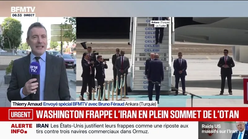 LES ÉTATS-UNIS FRAPPENT L’IRAN ALORS QUE S’OUVRE LE SOMMET DE L’OTAN À ANKARA