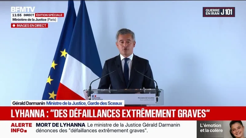 « Y A-T-IL D’AUTRES AFFAIRES LYHANNA EN FRANCE ? »: GÉRALD DARMANIN ASSURE QU’IL VA RECEVOIR LES PROCUREURS GÉNÉRAUX INDIVIDUELLEMENT « AVANT LE 31 JUILLET »