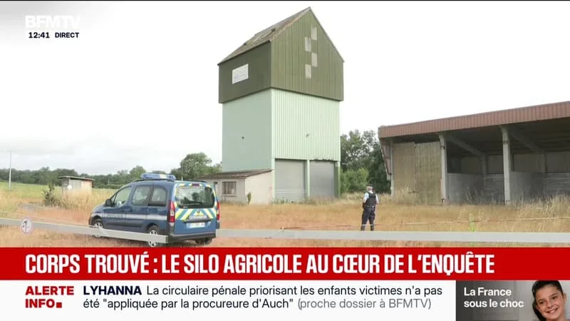 DISPARITION DE LYHANNA: UN SILO AGRICOLE POUR SCÈNE DE CRIME