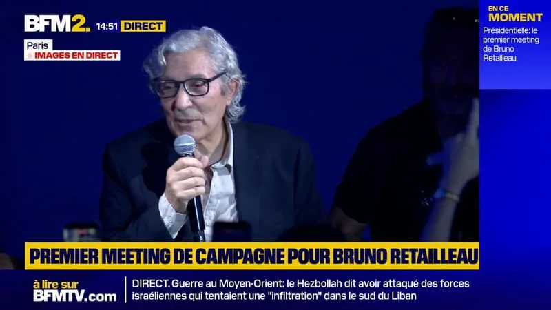 BOUALEM SANSAL PRÉSENT AU PREMIER MEETING DE CAMPAGNE DE BRUNO RETAILLEAU