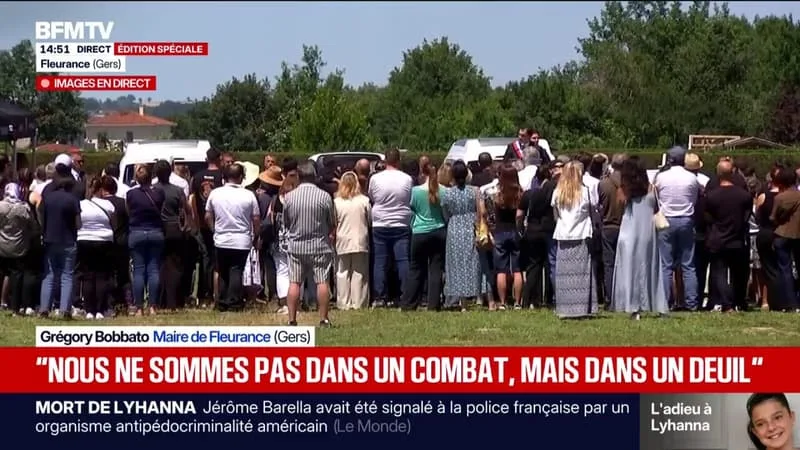 OBSÈQUES DE LYHANNA: « NOUS NE SOMMES PAS DANS UN COMBAT, MAIS DANS UN DEUIL », DÉCLARE LE MAIRE DE FLEURANCE