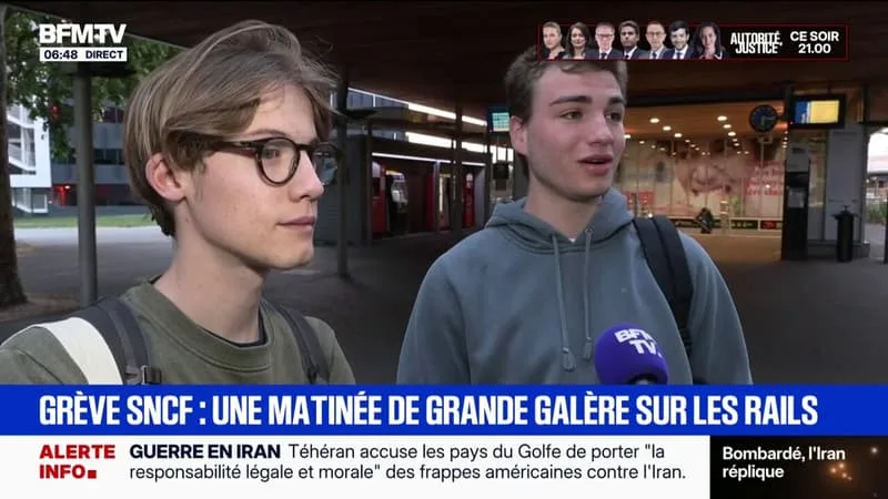 « MERCI AUX CHEMINOTS DE MAINTENIR CERTAINS TRAINS QUAND MÊME »: LES VOYAGEURS S’ADAPTENT EN RAISON D’UNE GRÈVE À LA SNCF CE MERCREDI
