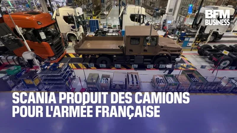 SCANIA PRODUIT DES CAMIONS POUR L’ARMÉE FRANÇAISE