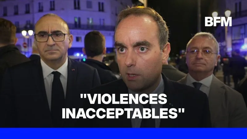 17 OCTOBRE: SÉBASTIEN LECORNU, PREMIER MINISTRE, DÉNONCE « DES DEGRÉS DE VIOLENCES INACCEPTABLES »