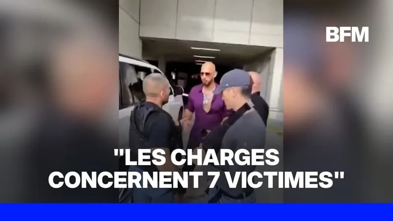 L’INFLUENCEUR MASCULINISTE ANDREW TATE ET SON FRÈRE ARRÊTÉS AUX ÉTATS-UNIS