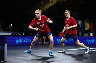 CHAMPIONNATS D’EUROPE DE TENNIS DE TABLE. LES FRÈRES LEBRUN QUALIFIÉS EN FINALE DU DOUBLE MESSIEURS