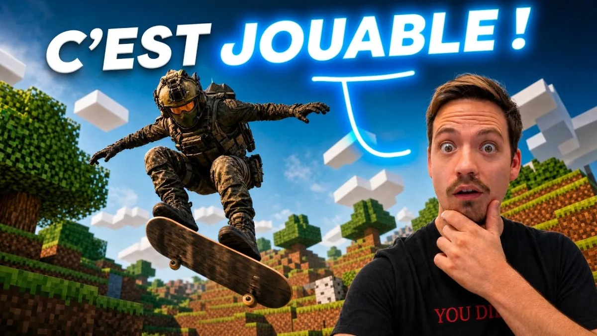 STEVE DANS SKYRIM, MARIO DANS ELDEN RING : NOS JEUX VIDÉO PRÉFÉRÉS FUSIONNENT AVEC L’IA, ON A PU LES ESSAYER (VIDÉO)