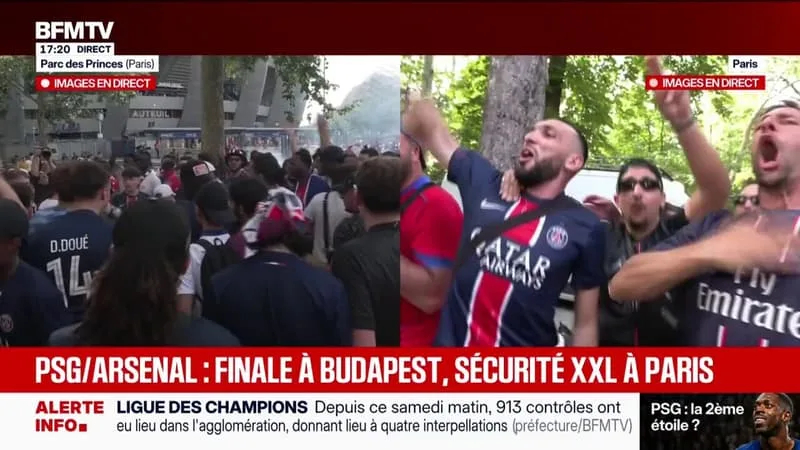 PSG-ARSENAL: LA TENSION MONTE D’UN CRAN AVANT LE DÉBUT DU MATCH À 18H