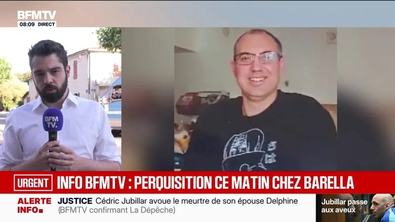 MORT DE LYHANNA: JÉRÔME BARELLA EXTRAIT DE SA CELLULE, UNE PERQUISITION PRÉVUE À SON DOMICILE EN SA PRÉSENCE (INFO BFMTV)