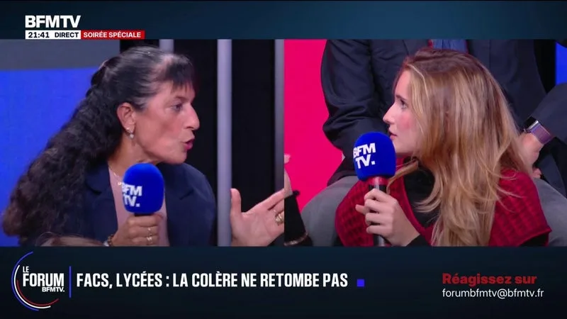 FORUM BFMTV – « COMMENT FONT LES GENS POUR ÉTUDIER DEPUIS 10 ANS ? »: ÉCHANGE ENTRE GIULIA, RETRAITÉE, ET LOLA-FLEUR WHITTAKER, ÉTUDIANTE À SCIENCE PO PARIS ET TIKTOKEUSE