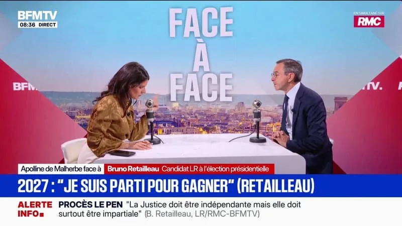 PRÉSIDENTIELLE 2027: « JE SUIS PARTI POUR GAGNER », ASSURE BRUNO RETAILLEAU