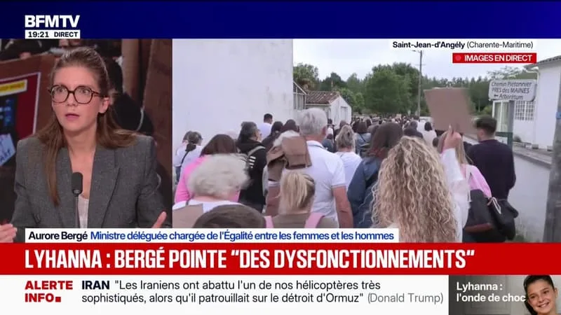 AFFAIRE LYHANNA: « AU-DELÀ DES DYSFONCTIONNEMENTS INDIVIDUELS, IL Y A UN ENJEU SYSTÉMIQUE », AVOUE AURORE BERGÉ, MINISTRE DÉLÉGUÉE CHARGÉE DE L’ÉGALITÉ ENTRE LES FEMMES ET LES HOMMES