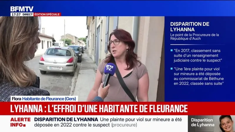 DISPARITION DE LYHANNA: « NOS ENFANTS NOUS POSENT DES QUESTIONS, ON NE SAIT PAS COMMENT LEUR RÉPONDRE CAR ON SE SENT DÉPOURVU », TÉMOIGNE FLORA, HABITANTE DE FLEURANCE