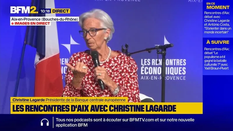 « L’EUROPE EST AUSSI PLÉBISCITÉE »: CHRISTINE LAGARDE TACLE LES PAYS QUI CRITIQUENT LE VIEUX CONTINENT