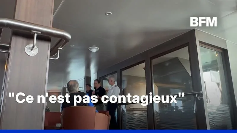 HANTAVIRUS: QUAND LE CAPITAINE DU MV HONDIUS A ANNONCÉ LE PREMIER DÉCÈS AUX PASSAGERS