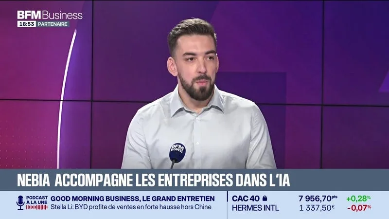 JÉRÉMY VOISIN (NEBIA) : NEBIA ACCOMPAGNE LES ENTREPRISES DANS L’IA – 17/10