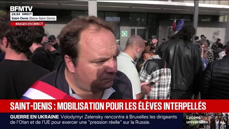 DES ÉLÈVES INTERPELLÉS DANS LE LYCÉE PAUL-ELUARD: « NOS ENFANTS N’ONT PAS À AVOIR AFFAIRE À LA POLICE », DÉNONCE FABIEN GAY, SÉNATEUR PCF DE LA SEINE-SAINT-DENIS
