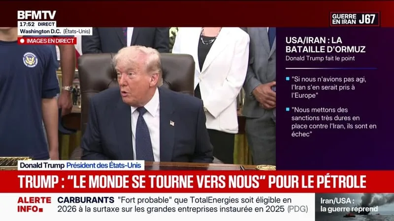 « LES IRANIENS SONT FIERS, MAIS ILS DEVRAIENT HISSER LE DRAPEAU BLANC », DÉCLARE DONALD TRUMP