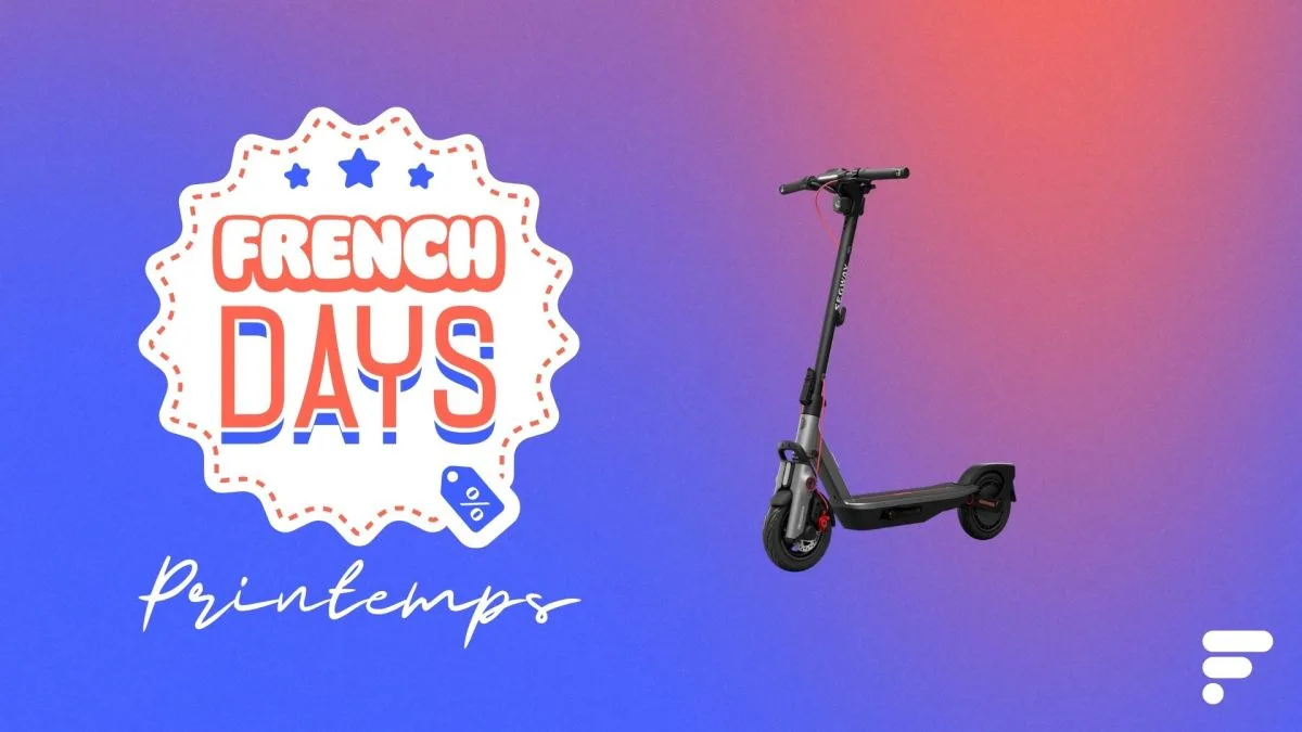 CETTE TROTTINETTE ÉLECTRIQUE AVEC DES ÉQUIPEMENTS RAREMENT VUS À CE TARIF EST EN PROMO À -100 € POUR LES FRENCH DAYS