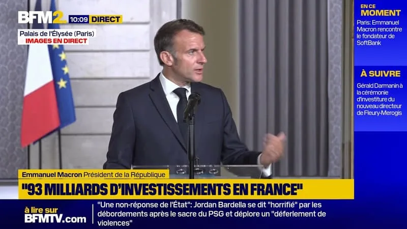 CHOOSE FRANCE: EMMANUEL MACRON ANNONCE DES INVESTISSEMENTS RECORD POUR 93 MILLIARDS D’EUROS, CRÉANT « PLUS DE 15.000 EMPLOIS »