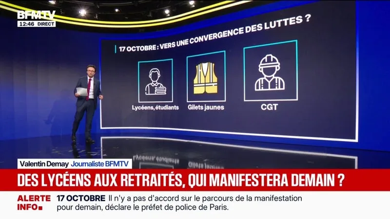 LYCÉENS, RETRAITÉS, AGRICULTEURS, INFIRMIERS… QUI MANIFESTERA LE SAMEDI 17 OCTOBRE?