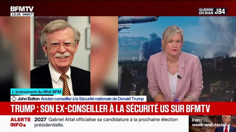 GUERRE AU MOYEN-ORIENT: « LE PROBLÈME DE TRUMP, C’EST QU’IL NE SAIT TOUJOURS PAS QUELS SONT SES OBJECTIFS PRINCIPAUX », DÉCLARE JOHN BOLTON, ANCIEN CONSEILLER À LA SÉCURITÉ NATIONALE DE DONALD TRUMP