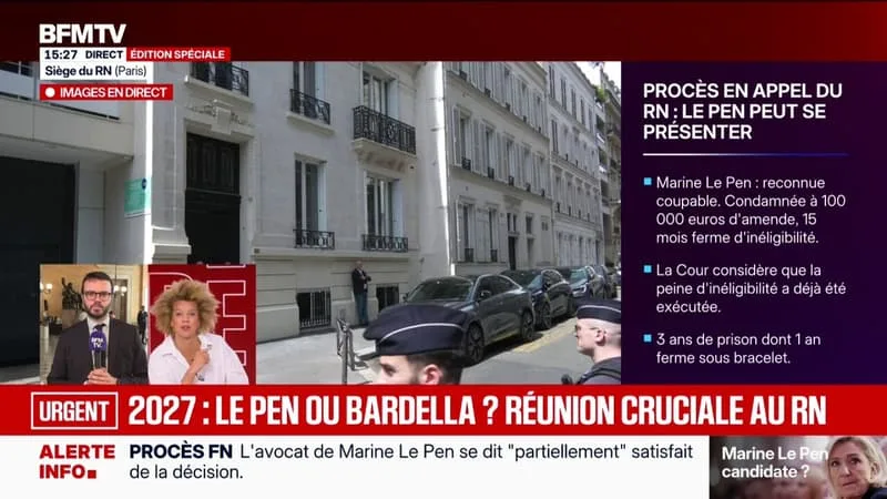 MARINE LE PEN A ÉTÉ « SAUVÉE PAR L’EXÉCUTION PROVISOIRE » DE SA PEINE D’INÉLIGIBILITÉ, ESTIME LE DÉPUTÉ PS ARTHUR DELAPORTE