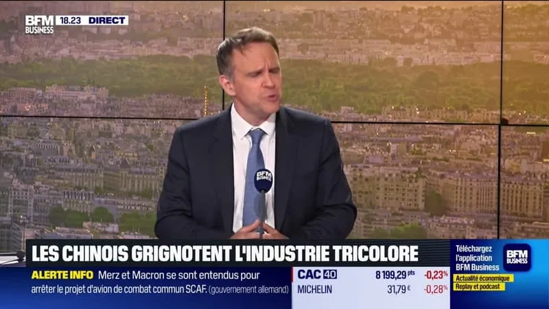 LES CHINOIS GRIGNOTENT L’INDUSTRIE TRICOLORE