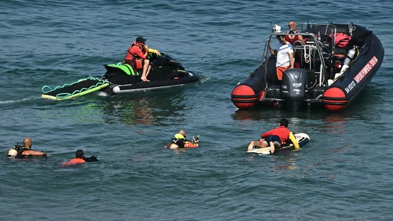 FALAISE EFFONDRÉE À BIARRITZ: DES DRONES AU RELAIS POUR RETROUVER LE DERNIER DISPARU