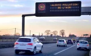 PIC DE POLLUTION À L’OZONE : LA VITESSE DE CIRCULATION RÉDUITE CE MERCREDI EN ÎLE-DE-FRANCE